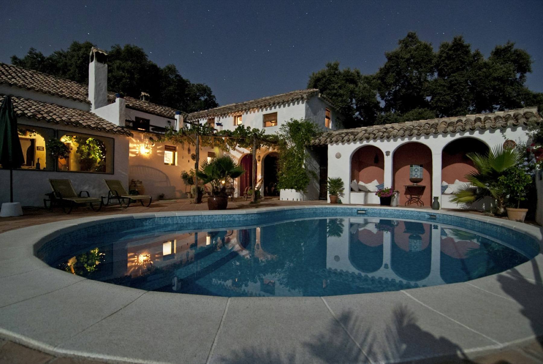 Hacienda Courtyard Home
