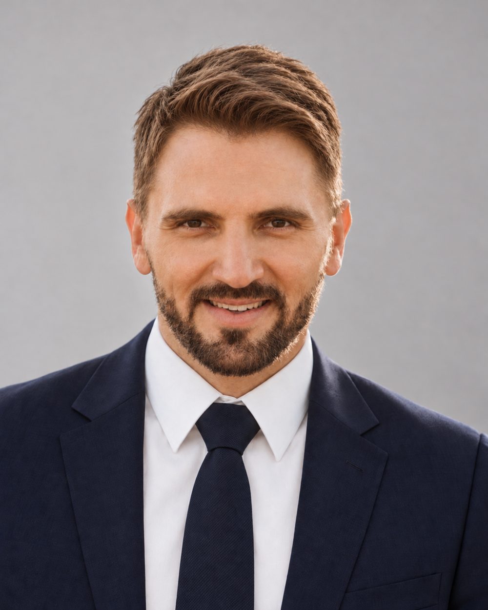 Portrait of Taylor Kottcamp, Vice President of Business Development